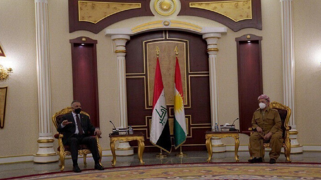 دیدار نخست‌وزیر عراق با مسعود و مسرور بارزانی