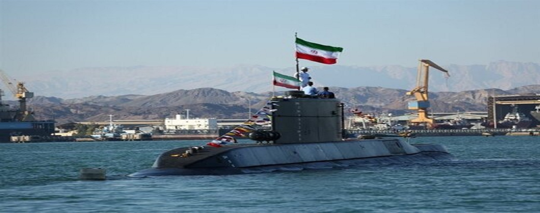 حضور زیردریایی  ایرانی فاتح در رزمایش مشترک ذوالفقار ۹۹
