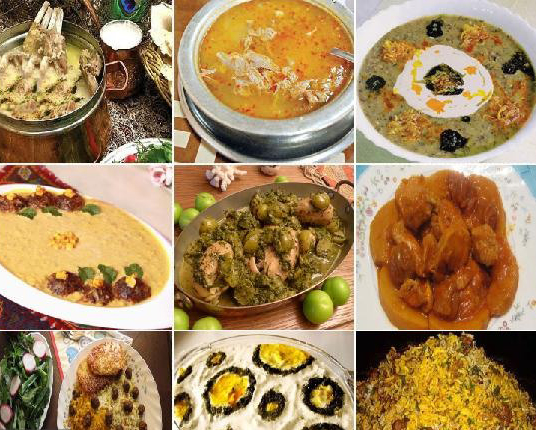 غذاهای کرمانی 