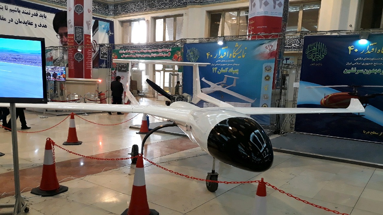 حضور عملیاتی پهپاد کمان در رزمایش ذوالفقار ۹۹