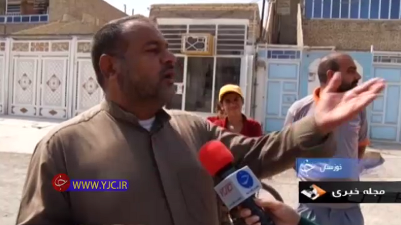 حال و روز شهری که سیستم فاضلاب ندارد +فیلم