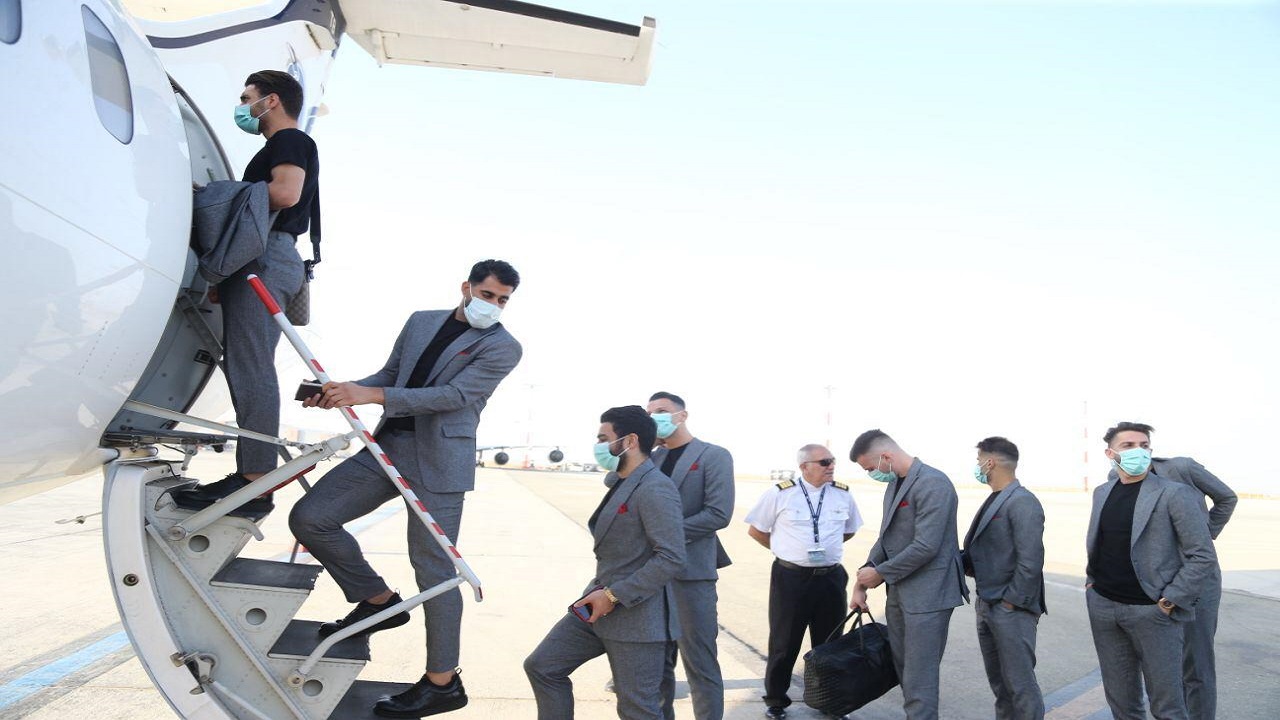 گزارش تصویری از کاروان پرسپولیس برای سفر به قطر/ روادید ۷ سرخپوش صادر نشد