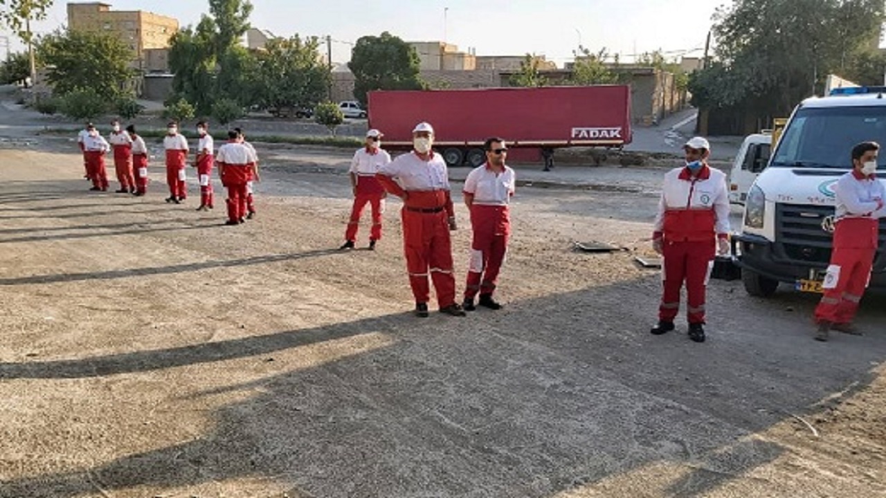 مانور صفر لحظه‌ای در روستای طایقان قم برگزار شد +تصاویر