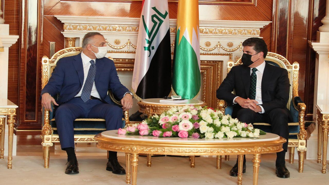 دیدار نخست‌وزیر عراق و رئیس منطقه کردستان