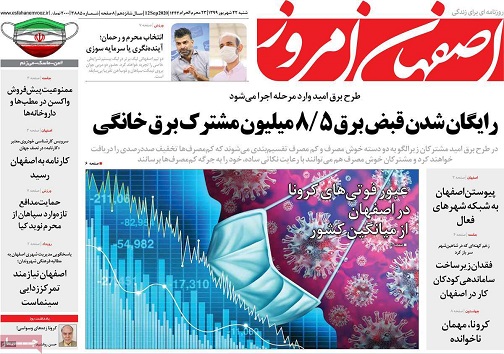 عبور فوتی های کرونا در اصفهان از میانگین کشور/ اصفهان شهر فعال می شود