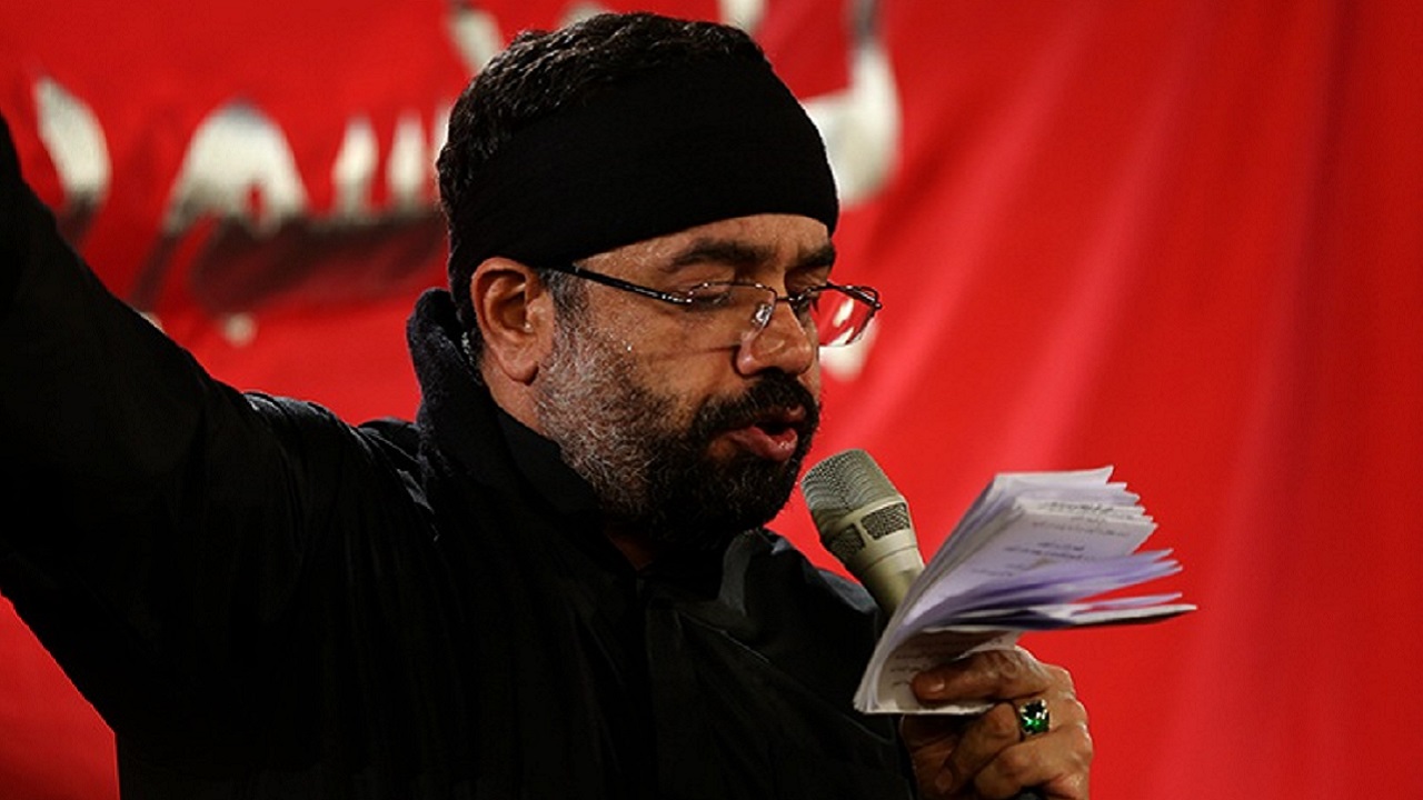 تصویری خاص از حاج محمود کریمی که ماندگار شد