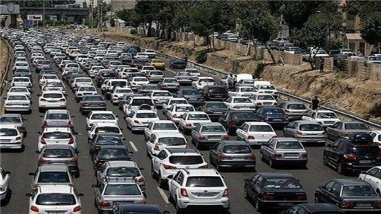 ترافیک در خروجی و ورودی های مشهد پرحجم است