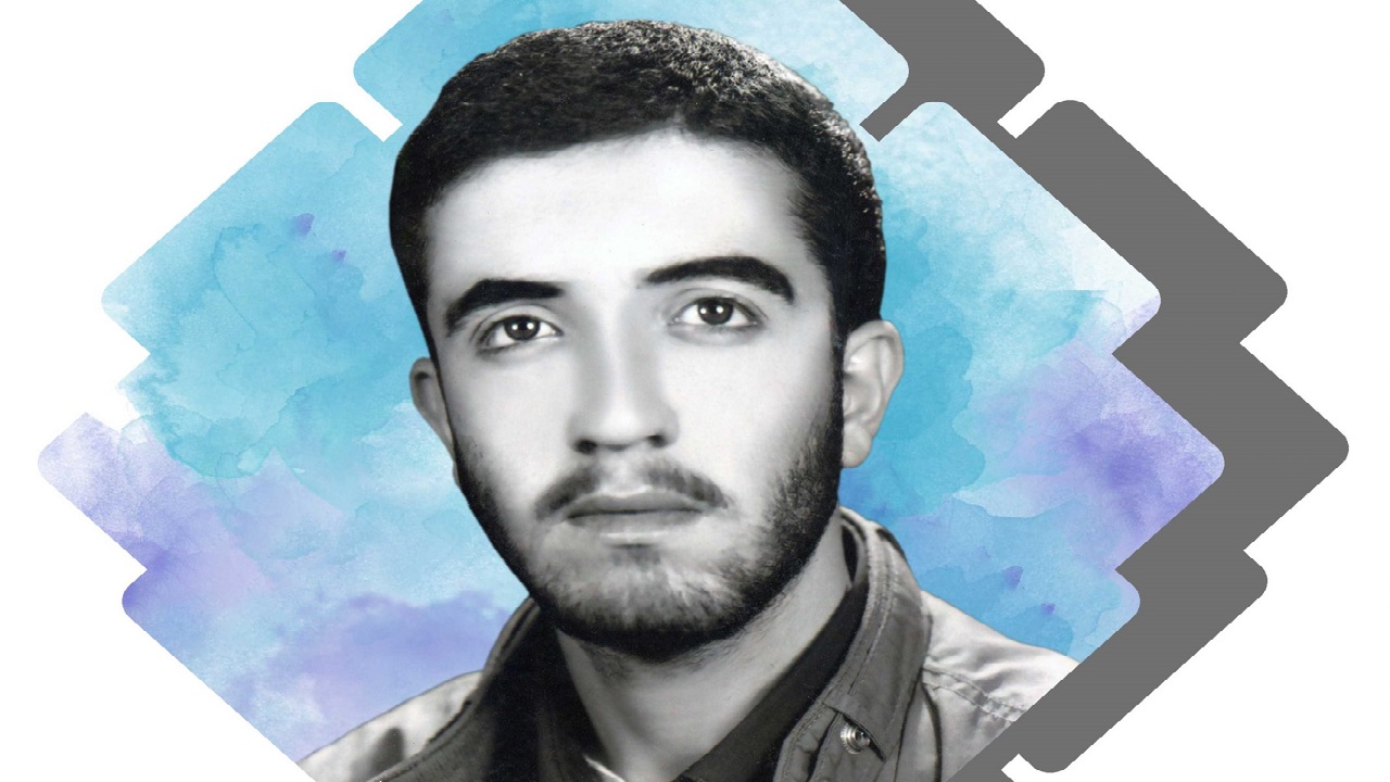 جمله حک شده بر سنگ قبر شهید حسن باقری حماسه و حیات می‌آفریند