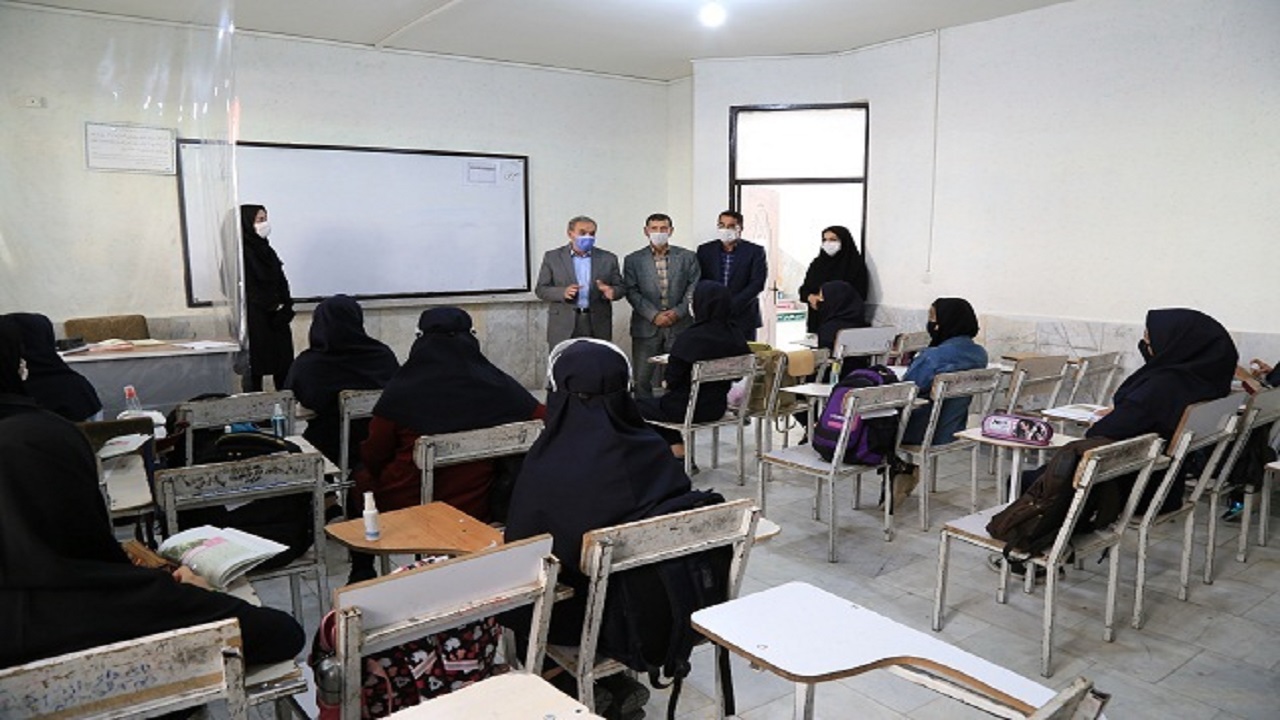 حضور ۸۰ درصد دانش‌آموزان در مدارس استان اردبیل