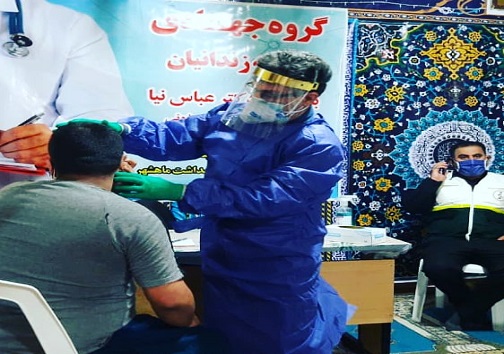 ویزیت رایگان ۲۰۰ زندانی در ماهشهر با همت بسیج جامعه پزشکی