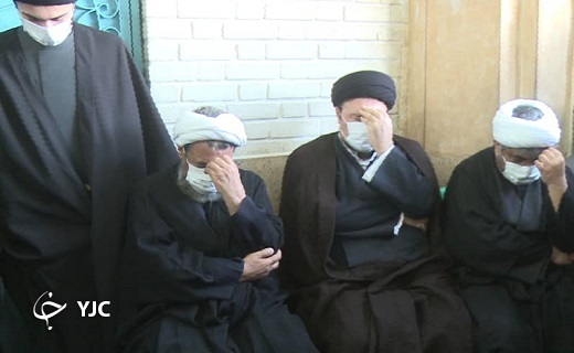 پیکر آیت الله صانعی در قم خاکسپاری شد+تصاویر پیکر آیت الله صانعی در قم خاکسپاری شد+تصاویر