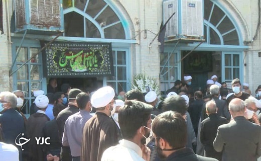پیکر آیت الله صانعی در قم خاکسپاری شد+تصاویر پیکر آیت الله صانعی در قم خاکسپاری شد+تصاویر