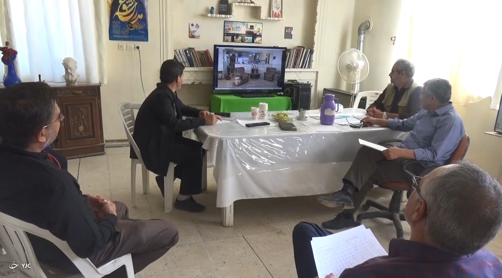 داوری آثار شانزدهمین جشنواره فیلم مقاومت استان مرکزی