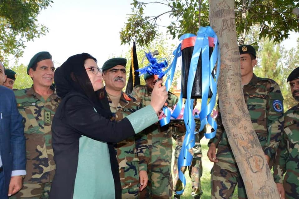 برنامه سواد آموزی برای نیروهای ارتش افغانستان افتتاح شد