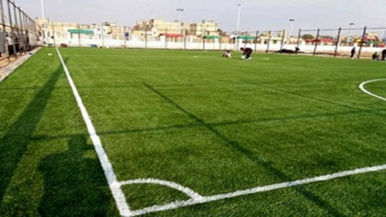 احداث ۸ زمین چمن مصنوعی در بخش&zwnj;های مرکزی، چغامیش و شهیون