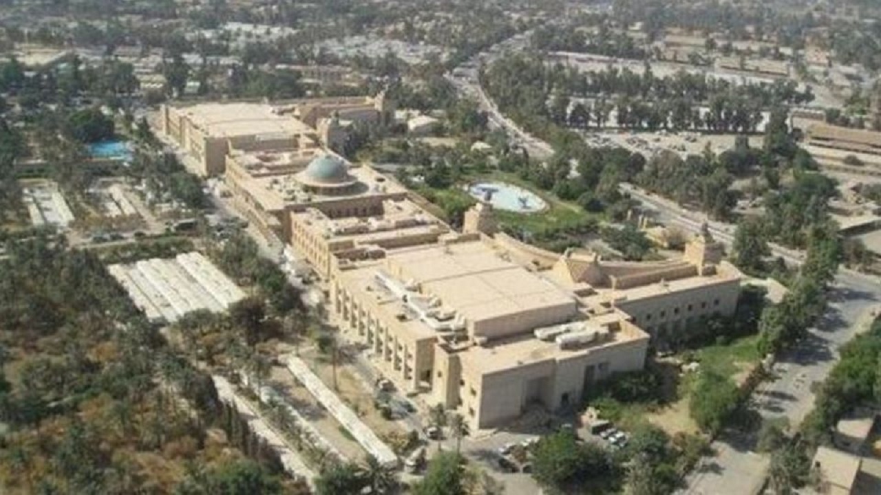 حمله راکتی به سفارت آمریکا در بغداد