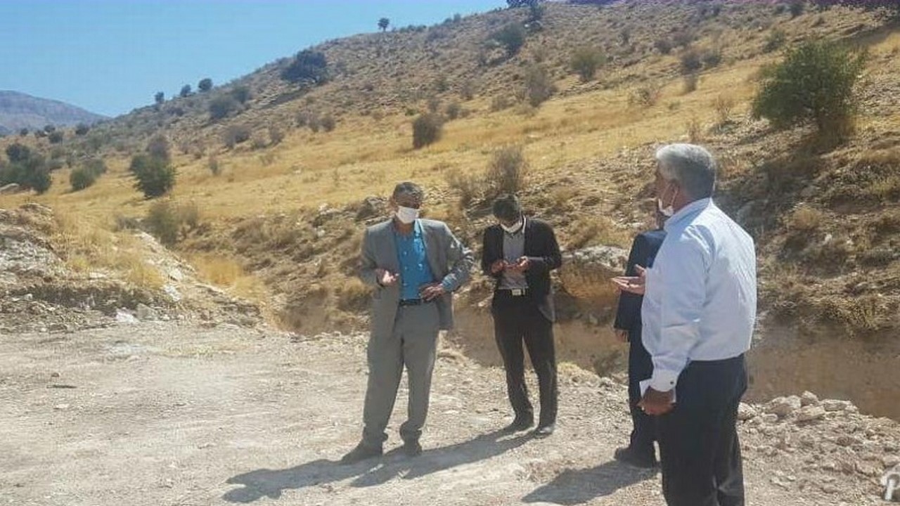 بازدید فرماندار ایلام از روند پاکسازی حوزه آبریز سد ایلام در بخش سیوان