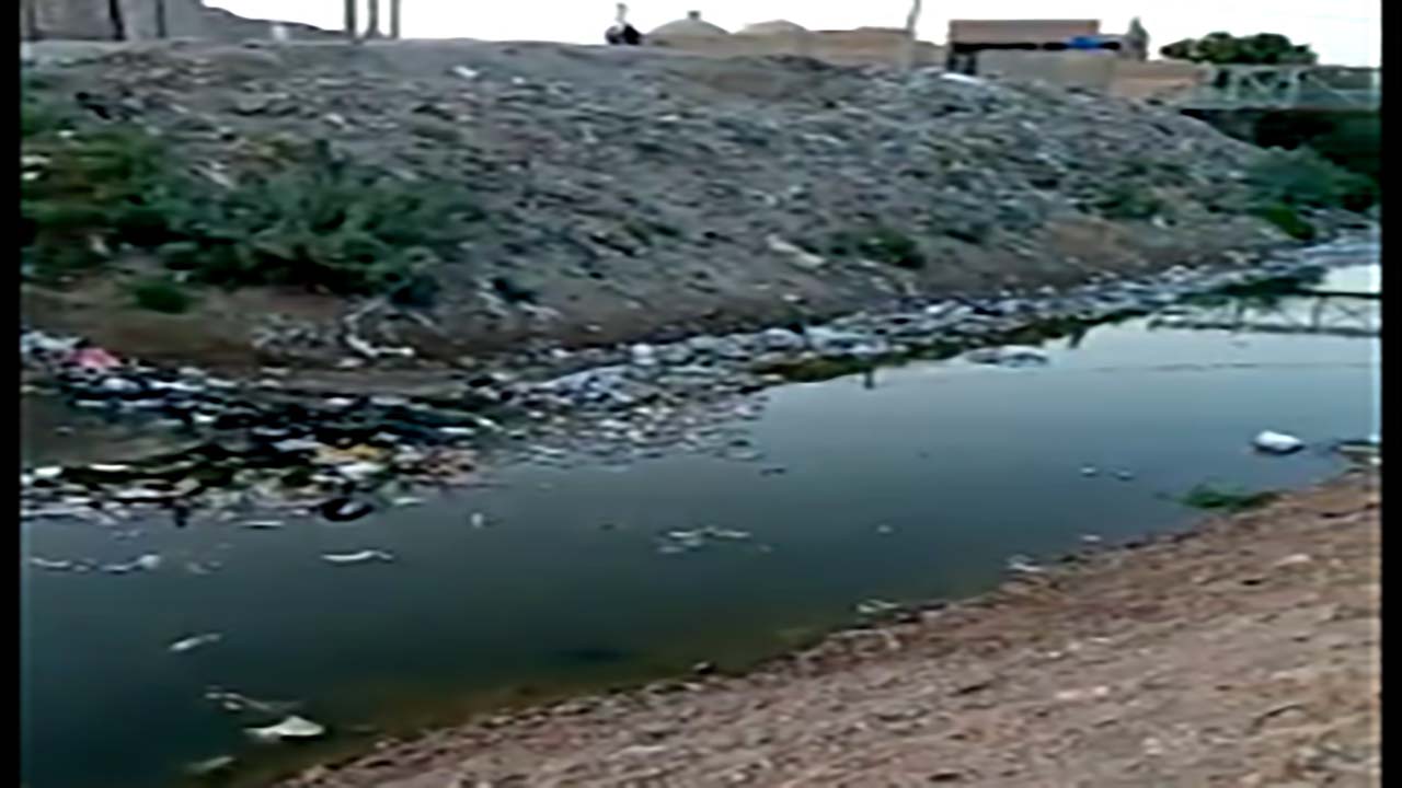 وضع نامناسب بهداشت در زهک + فیلم