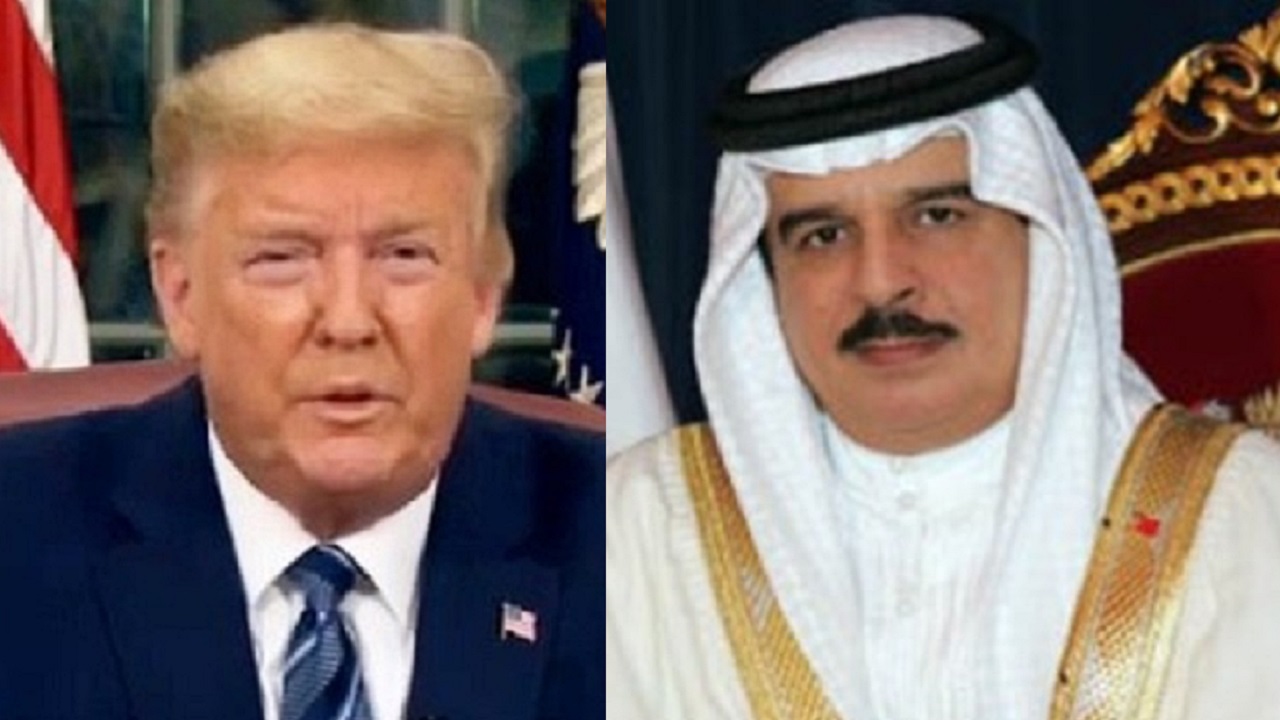 گفت‌وگوی تلفنی ترامپ با شاه بحرین درباره عادی‌سازی