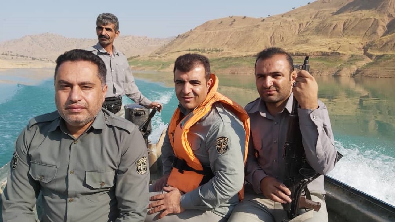 چتر امنیت گشت آبی بر فراز سد کارون ۳ ایذه باز است