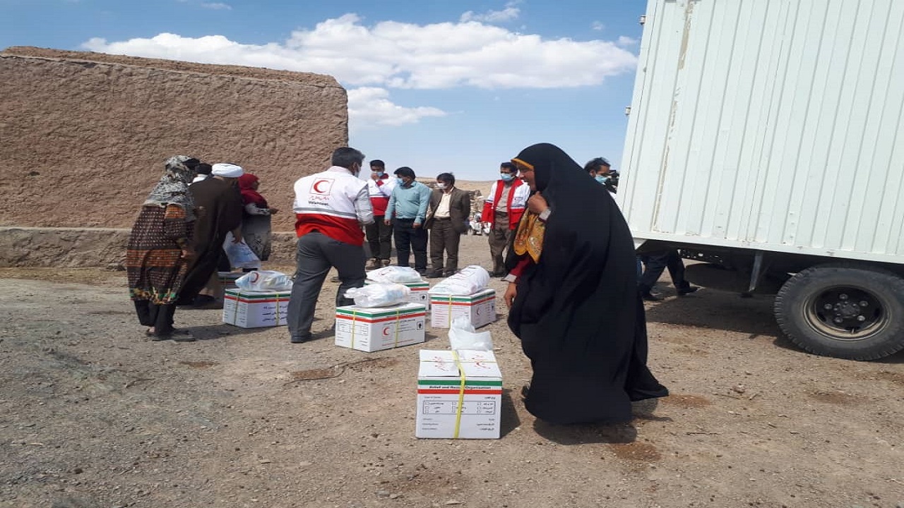 بهره مندی ۳۵۰نفر از خدمات کاروان نذر آب در شهرستان خوسف