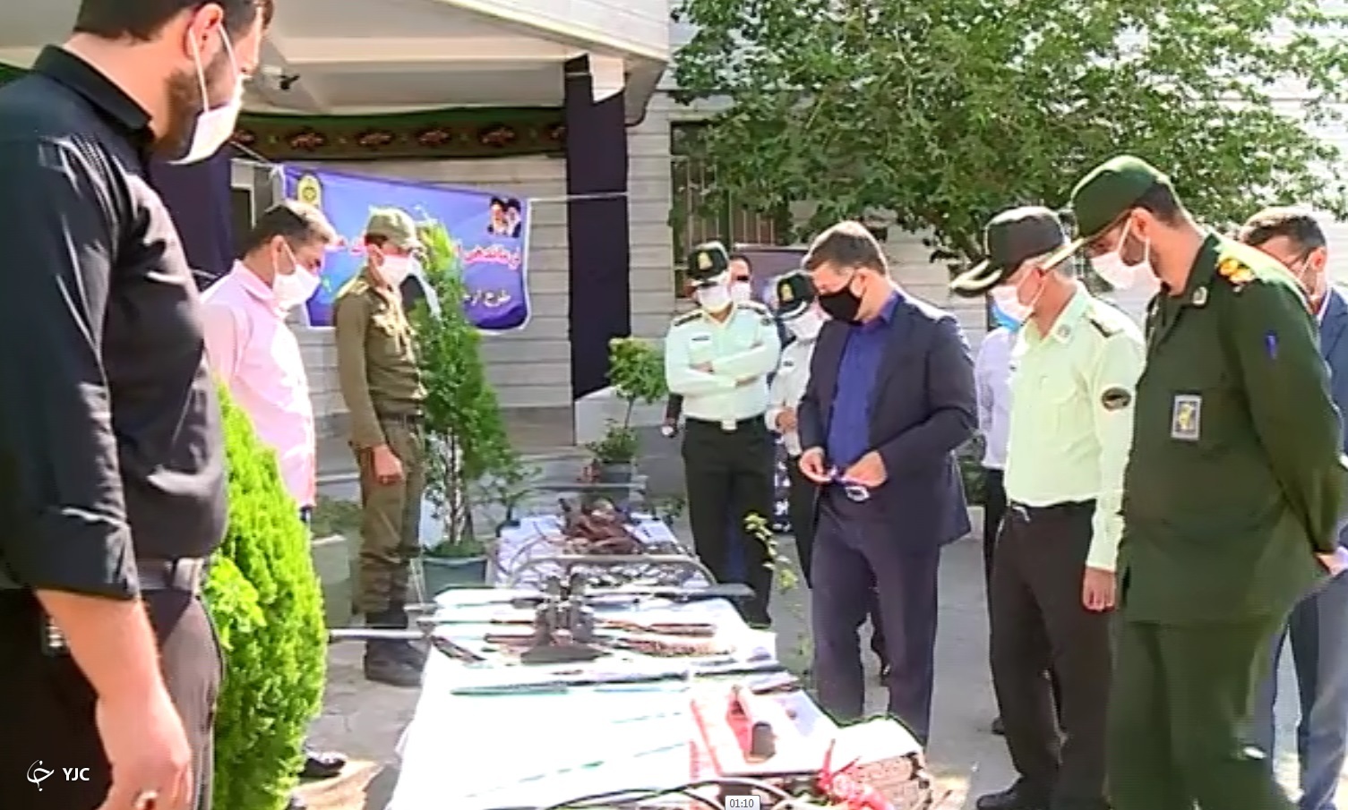 نمایش کشفیات نیروی انتظامی شهرستان محلات نمایش کشفیات نیروی انتظامی شهرستان محلات