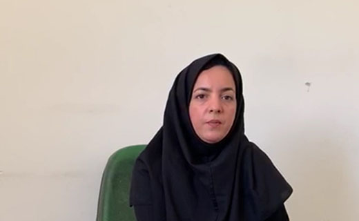 سیده معصومه زمانی یکی از قارچ شناسان مرکز تحقیقات جنگل و مراتع کشور