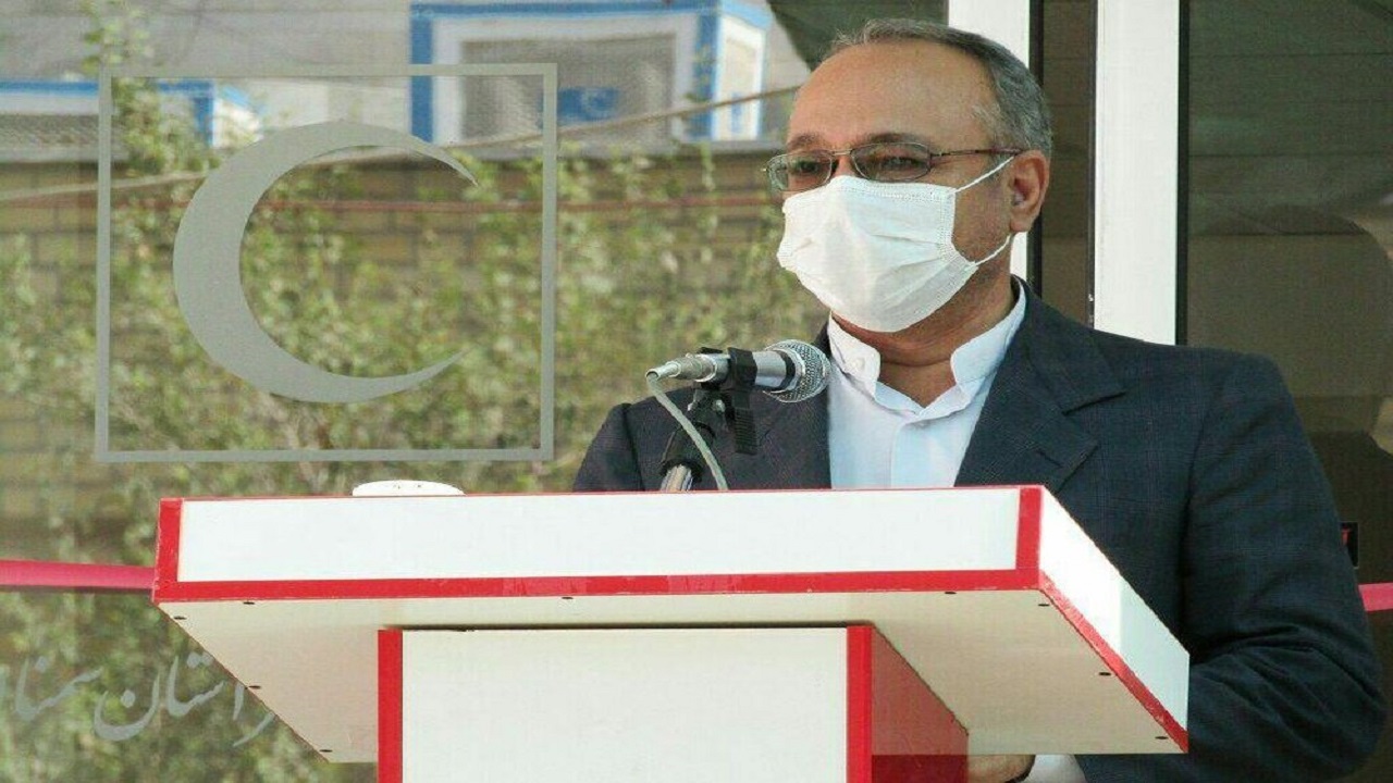 ۵درصد امکانات ویژه بحران درانبار‌های هلال‌احمر استان سمنان دپو شود