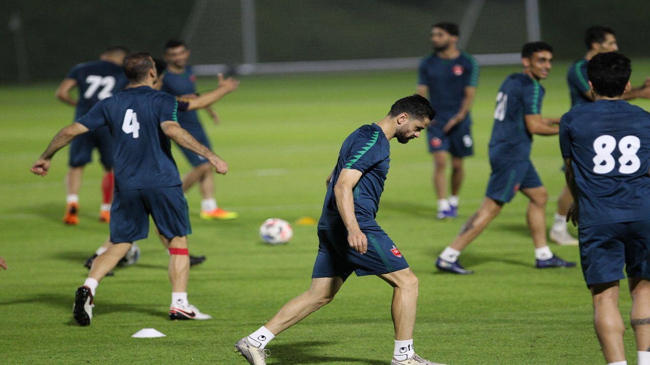 آخرین تمرین پرسپولیسی‌ها پیش از دیدار مقابل التعاون