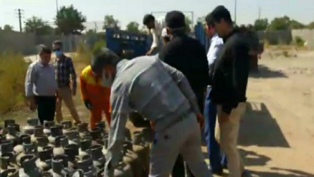 پلمب ۱۸ واحد غیر مجاز فروش کپسول گاز در قزوین