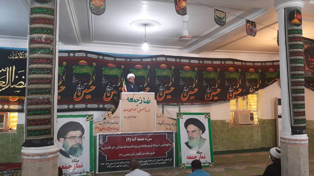 حجت الاسلام رئیسی، امام جمعه موقت شهرستان رودبار 