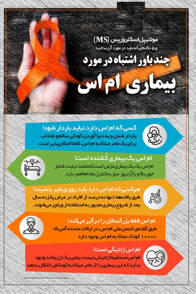 چند باور اشتباه در مورد ام اس
