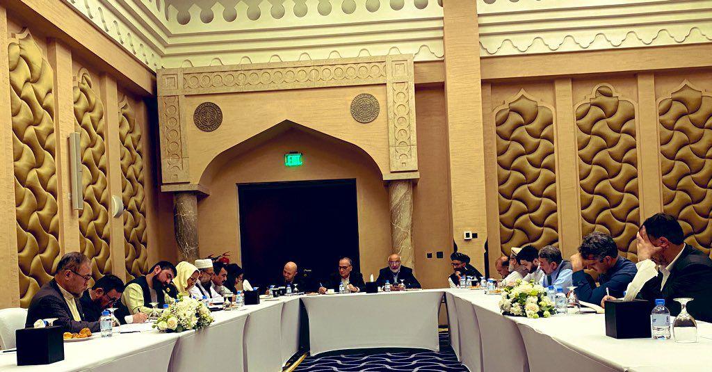 نمایندگان دولت افغانستان و طالبان امروز هم جلسه مشترک برگزار می کنند