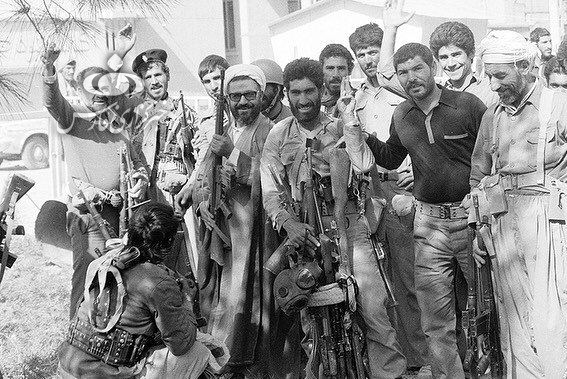 جوانی که با برنوی پدرش به جنگ آمد