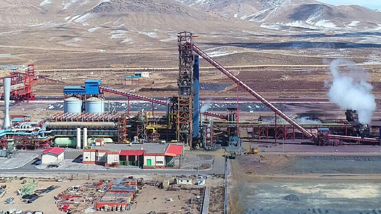 رشد ۱۰ درصدی تولید آهن اسفنجی در شرکت فولاد سفیددشت