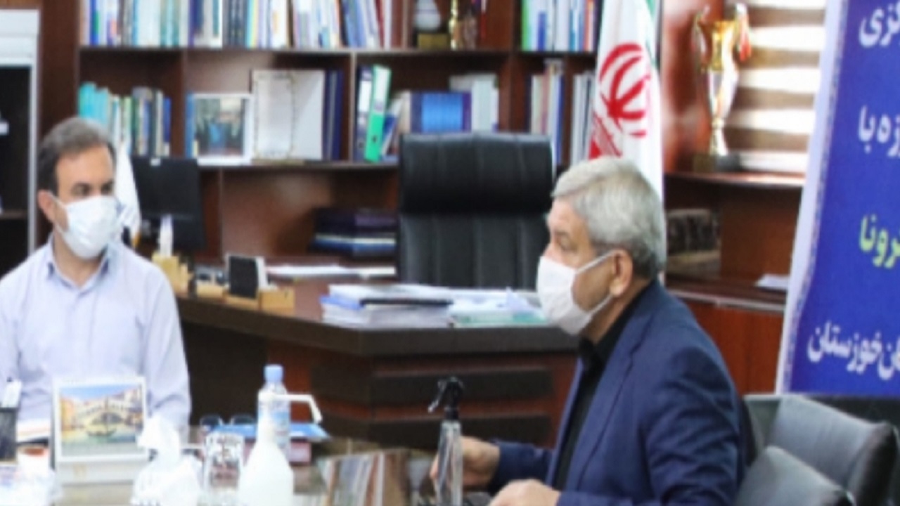 دیدار جمعی از مسئولان با سرپرست دانشگاه علوم پزشکی اهواز