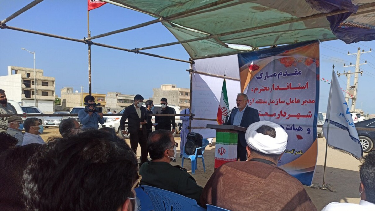 ۶ طرح عمرانی در چابهار افتتاح و کلنگ‌زنی شد