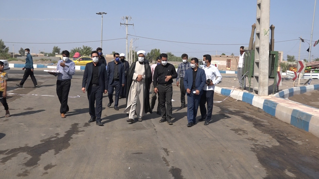 بهره برداری از یک طرح‌ هادی روستایی در فهرج