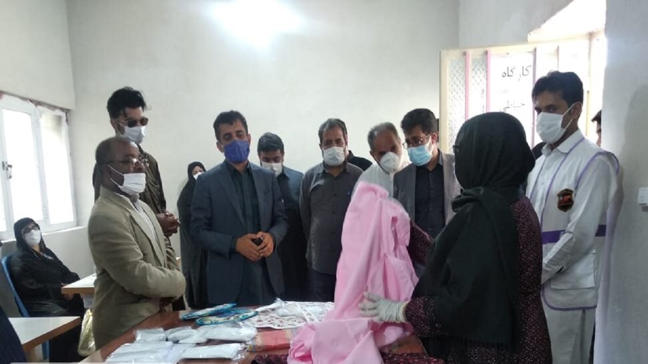 شرکت تعاونی آموزش خیاطی و گلدوزی مددجویان بهزیستی چابهار افتتاح شد