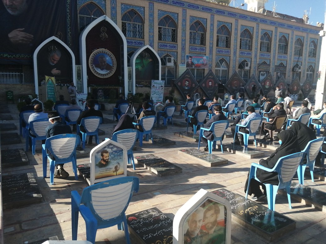 میثاق دانشگاهیان کرمان با شهدا