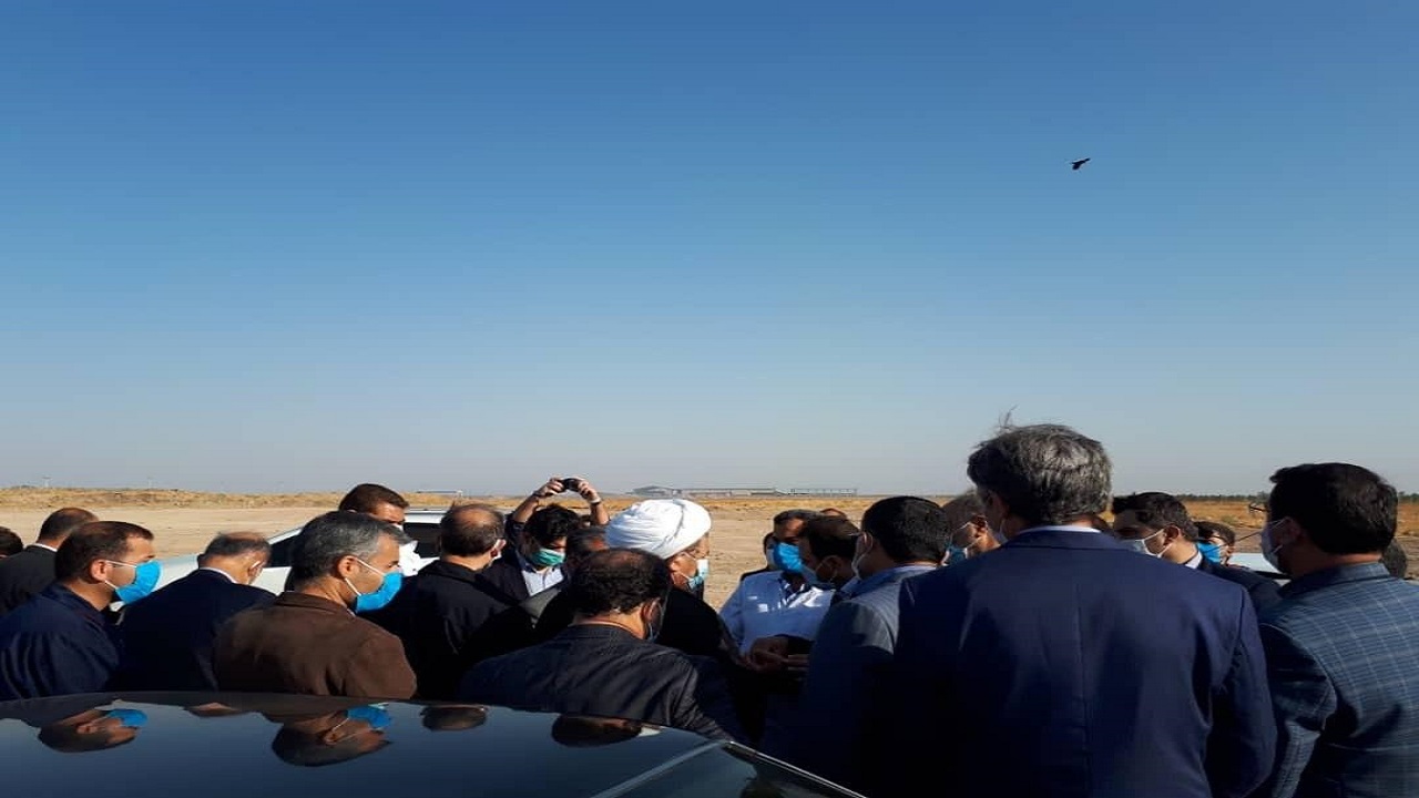 بازدید مسئولان استان قزوین از مرکز دفن زباله محمد آباد