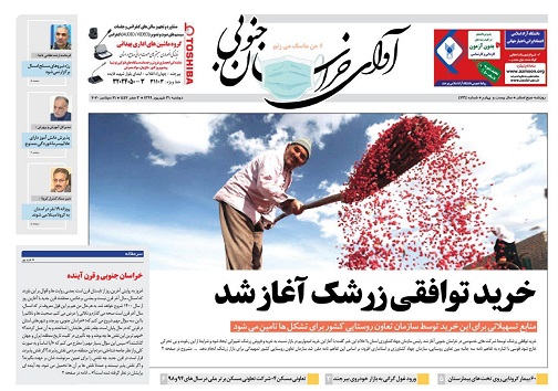 خرید توافقی زرشک آغاز شد/دستور خرید توافقی زرشک های انبار شده