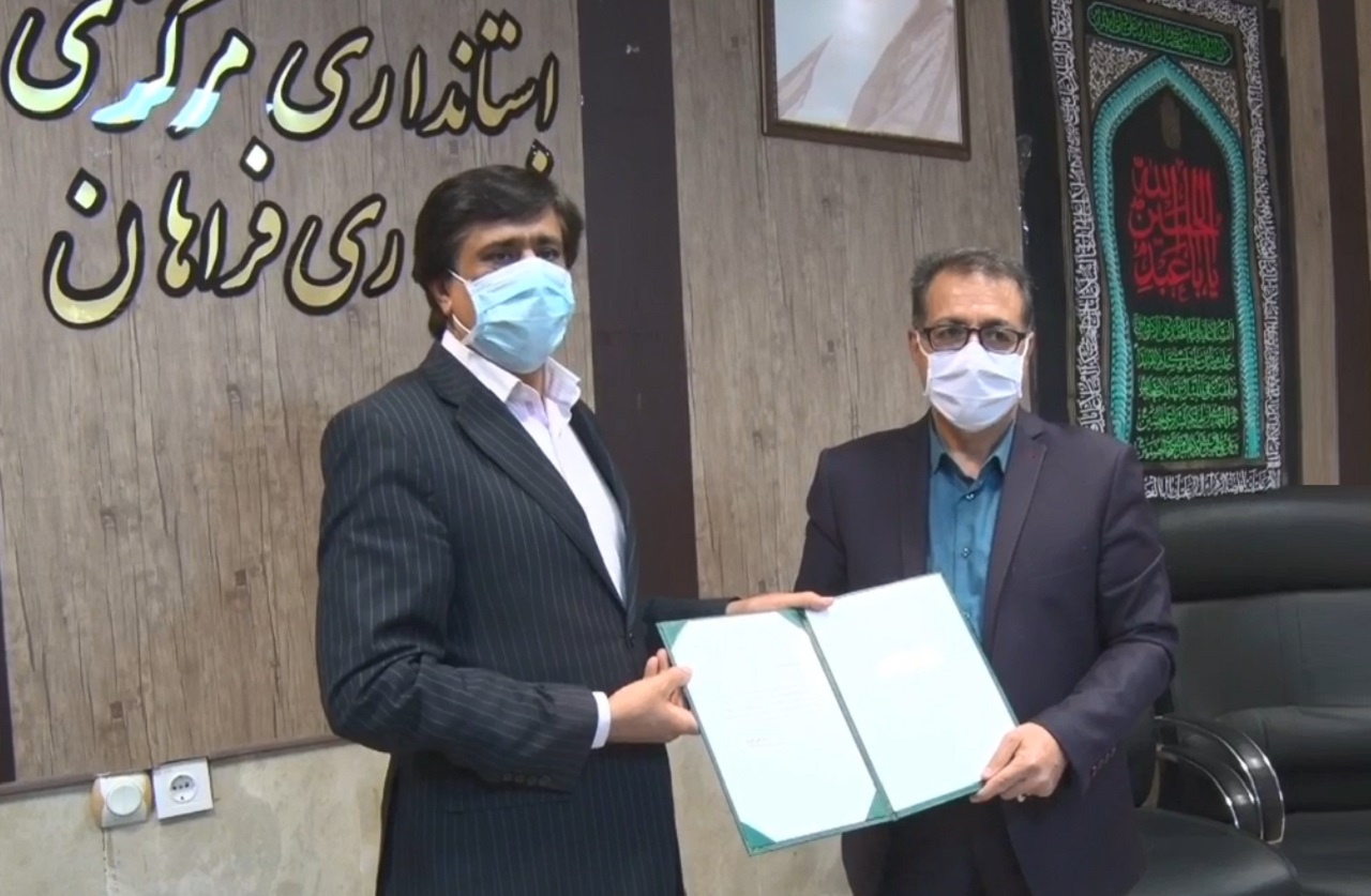 معمار نیا سرپرست فرمانداری فراهان شد