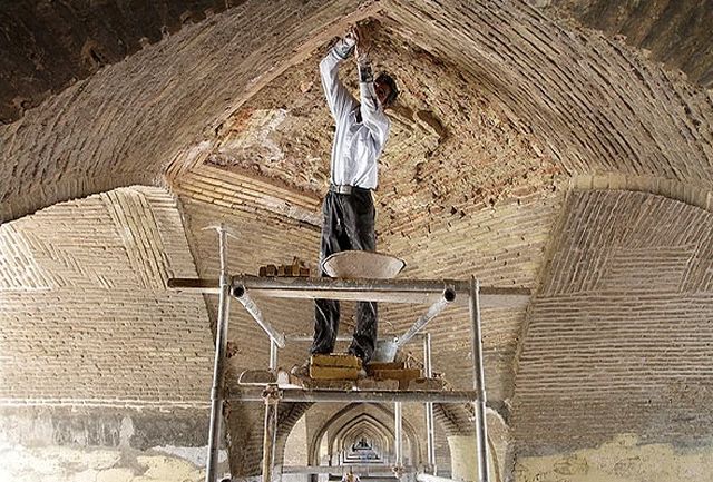 مرمت یک خانه تاریخی در سیرجان
