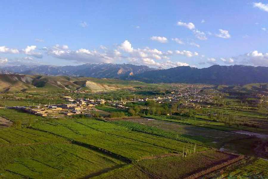 روستای لایین، سرزمین شالی کاری در کلات نادری