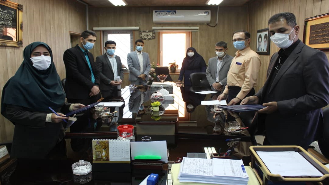 انعقاد تفاهم‌نامه همکاری بین دانشکده علوم پزشکی و جمعیت هلال احمر آبادان