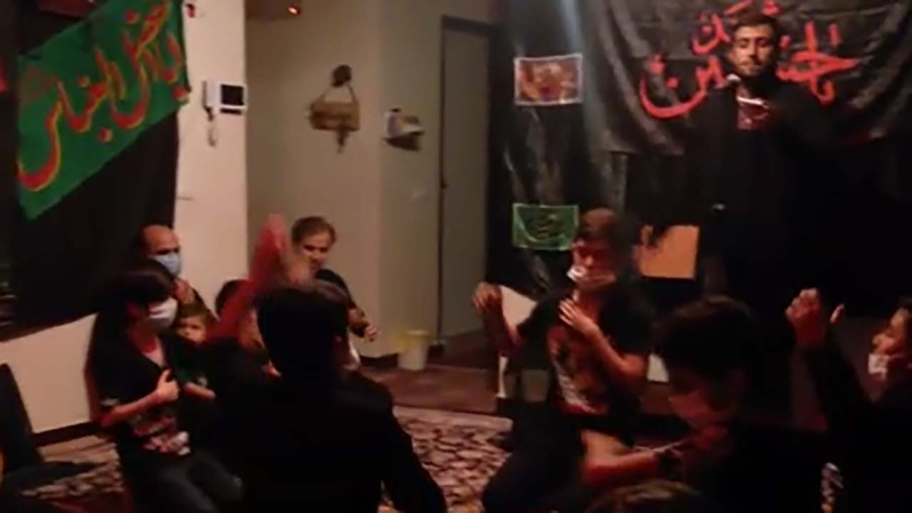 مراسم عزاداری امام حسین(ع) در بندرماهشهر + فیلم