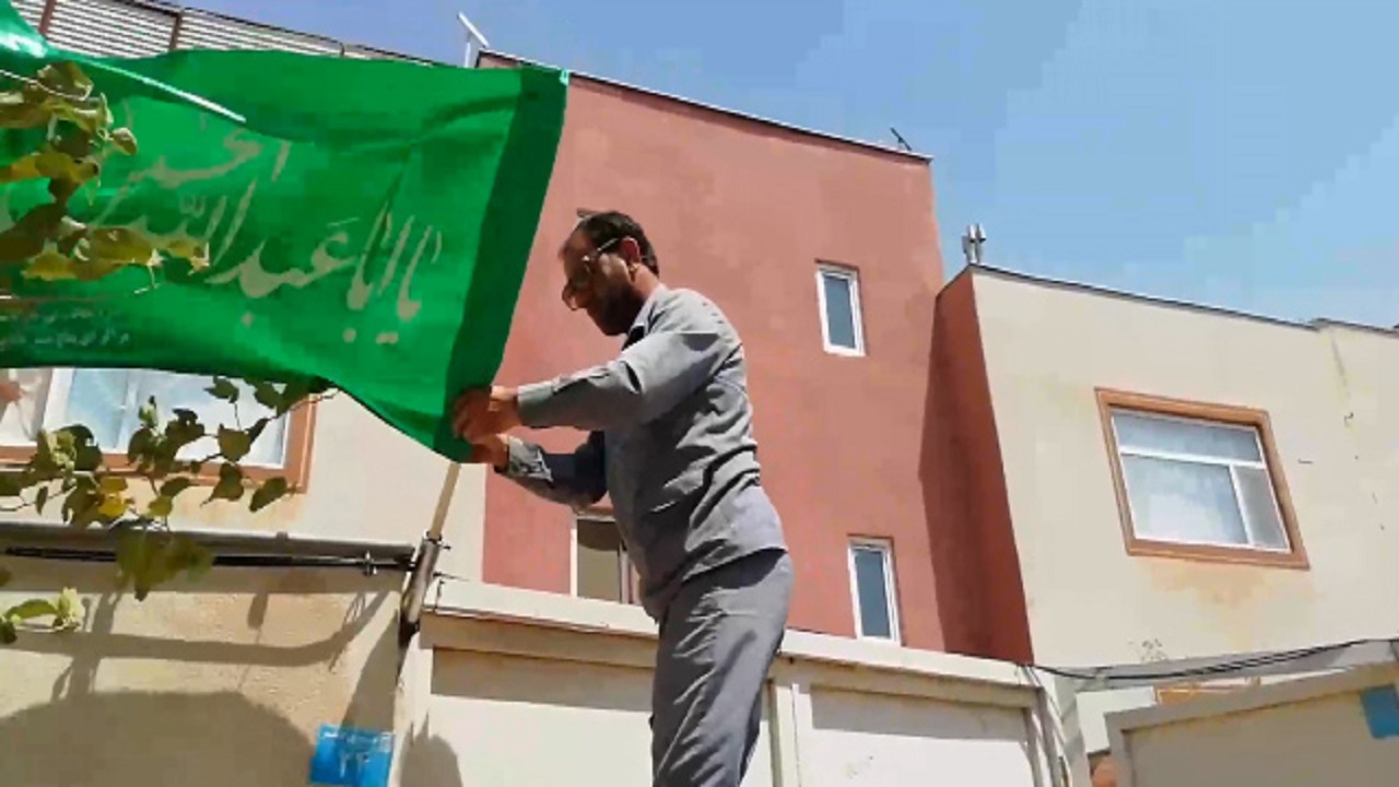 هر خانه یک حسینیه، یک پرچم + فیلم