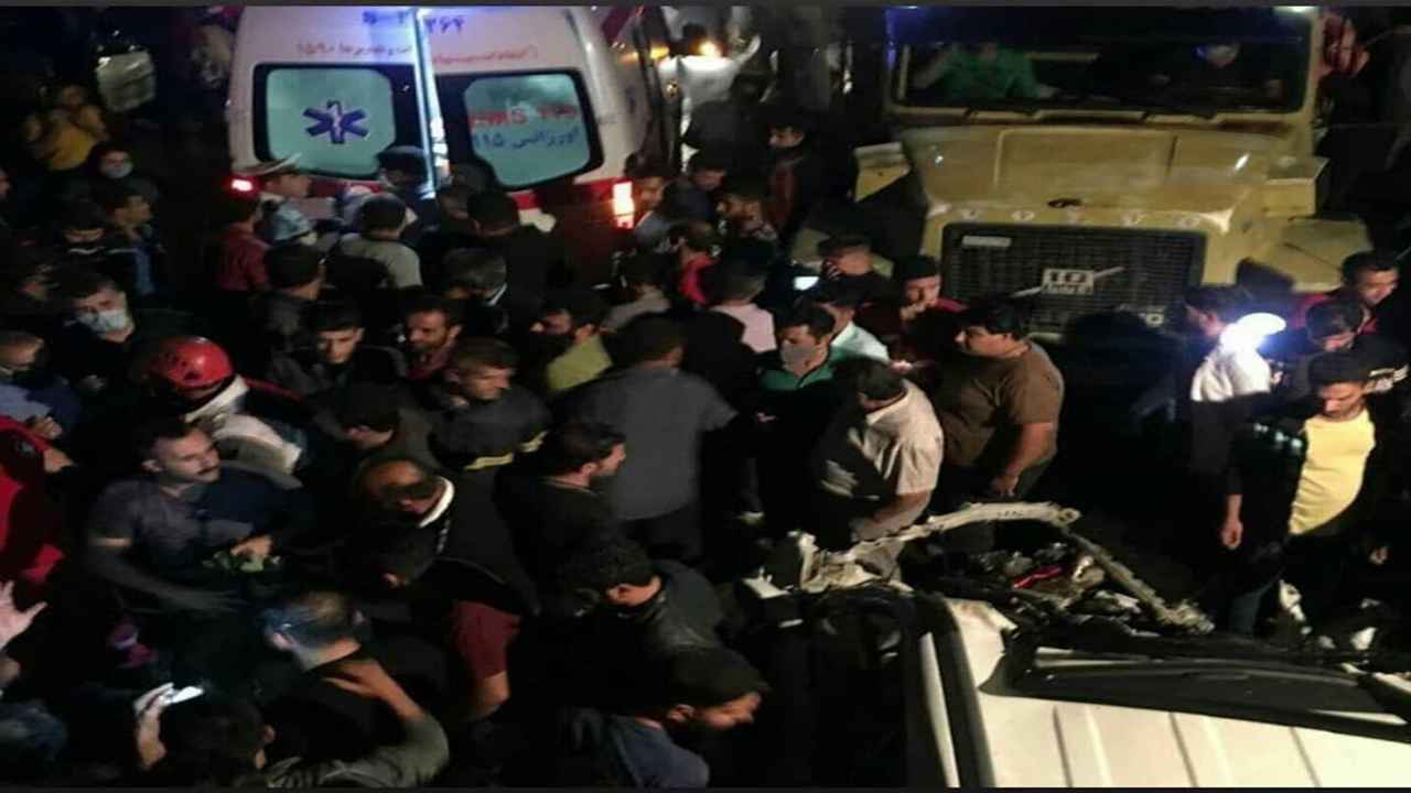 ممنوعیت تجمع بی مورد در صحنه تصادف