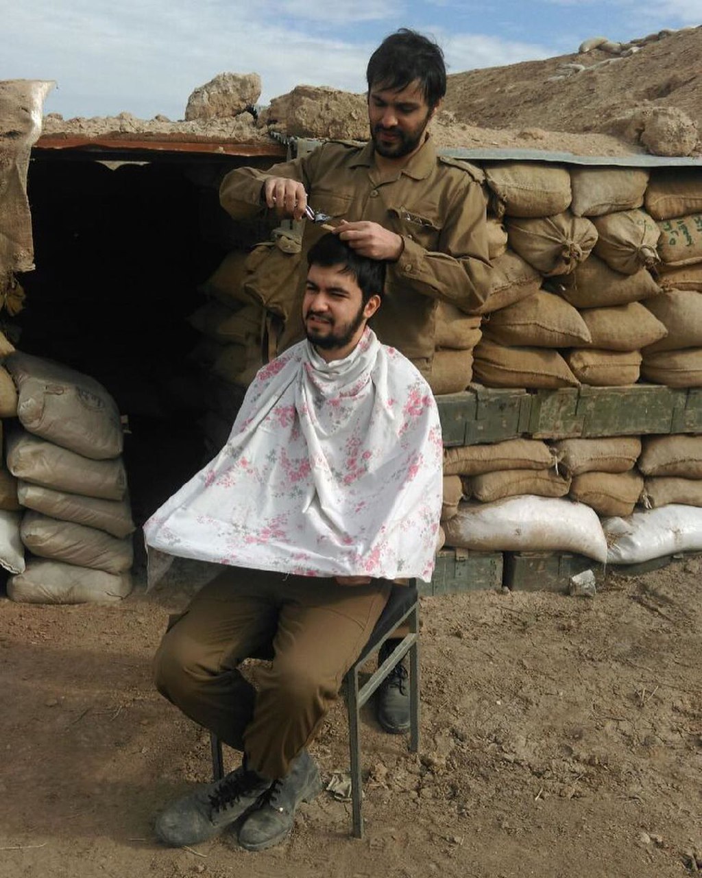 گرامیداشت یاد رزمنده ها در صفحه بازیگر دلدادگان